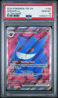 Gengar Ex 193/162 PSA 10