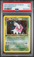 Meganium 1st ed 10/110 PSA 7 NEW CERT CLEAN
