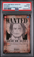 Shanks Wanted OP09-004 PSA 10